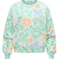 Ragwear Sweater "Wuss Print", lässiges oversized Damen Sweatshirt mit Allover-Print