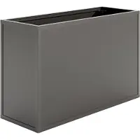 KGT Aluminium-Hochbeet "130" anthrazit 1,21 x 0,45 x 0,77 m (L x B x H)