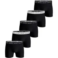 Björn Borg Boxershort Cotton Stretch Boxer 2 Multipack 1 Herren Black (5er-Pack)-M
