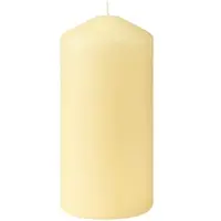 Multi Bloklys Ø70x150 mm Brændetid 50 timer Cream,2 pk x 6 Stk/krt