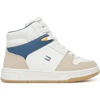 Tommy Hilfiger Sneakers High Top Lace Up T3X9-34364-1269 M Weiß