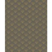 Superfresco Vliestapete "Rodeo" geometrisch aufgeschäumt Antrazhit - 10mx52cm