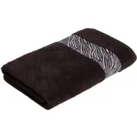 Möve Badetuch MÖVE FOR FROTTANA "Shadow", grau (stone), B:67cm L:140cm, Walkfrottee, Obermaterial: 100% Baumwolle, Handtücher, Badetuch, mit Borkenbordüre