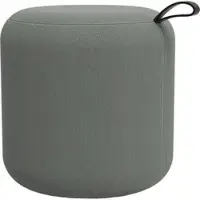 Köhl Sitzhocker KNOB, 101324, bis 110 kg, Stoff, grau, 45 x 49 cm