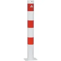 SCHAKE Absperrpfosten Typ 491P, ortsfest, Ø 102mm, feuerverzinkt