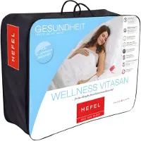 Hefel Kunstfaserbettdecke "Wellness Vitasan", normal, (1 St.)