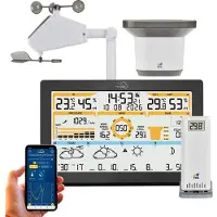 TFA-Dostmann TFA Wetterstation WLAN Schwarz 35.8106.01