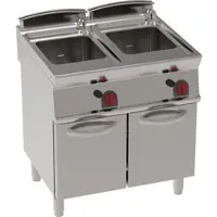 EURAST Gaspastakocher 24+24 liter 2 türen - 800x700x900 mm - 20 Kw - 39750317