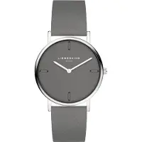 Liebeskind berlin Damen Armbanduhr Analog mit Lederarmband und Lederzifferblatt 34mm Rundes Edelstahlgehäuse 5ATM Wasserdicht Elegant in mehreren Farben Alltagstauglich