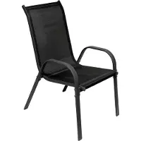 Mojawo Gartengarnitur Sitzgarnitur 3-teilig L80xB80xH74cm Non-Wood Anthrazit