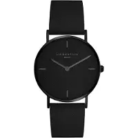 Liebeskind berlin Damen Armbanduhr Analog mit Lederarmband und Lederzifferblatt 34mm Rundes Edelstahlgehäuse 5ATM Wasserdicht Elegant in mehreren Farben Alltagstauglich