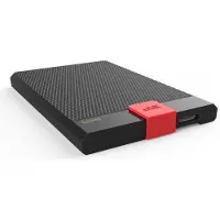 Silicon Power Diamond D30, 1 TB, 2.5", 3.2 Gen 1 (3.1 Gen 1), Schwarz, Rot