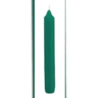Kopschitz Kerzen GASTRO Leuchterkerzen Dunkelgrün 19 x 2,1 cm, 90 Stück