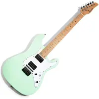 Jamstik Standard-MIDI-Gitarre und gepolstertes Etui Surf Green