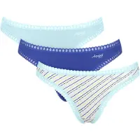 Sloggi String "GO Crush String C3P" 3er Pack, mit Spitzendetails