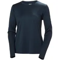 Helly Hansen Longsleeve Damen HH Tech Crew LS 2.0 Navy-XL
