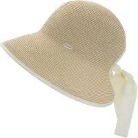 Chillouts Sonnenhut "Red Oak Hat" Femininer Sonnenhut mit Schleife am Hinterkopf