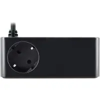 Schwaiger Steckdosenverlängerung mit Ladegerät USB-C & USB-A 83W