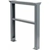 Stier Fußgestell höhenverstellbar BxTxH 80x575x720-1020 mm
