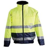 Planam Warnschutz Comfort-Jacke KONTRAST 2046 , 1 Stück, Größe: 4XL