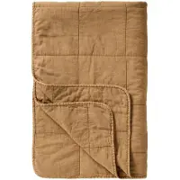 Ib Laursen Vintage Quilt unifarben in clay | Gr.: onesize