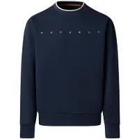 Hackett für Herren. HM5800087 Sweatshirt mit marineblauem Logo (S), Lässig, Baumwolle