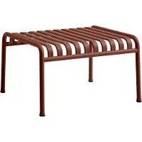 HAY Gartentisch Palissade Ottoman Iron Red Powder Coated Steel