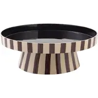 Fonq Arcade Servierschale Ø32 cm - Beige / Hot Chocolate