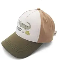 Maximo Baseball Cap , Herren, Gr. 49/51, wollweiß, tee, Canvas, Baumwolle, Caps Baseball Cap, Motiv Krokodil, Basecap, 5-Panel, Klettverschluss, Jungen