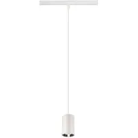 SLV 48V LED Schienensystem Pendelleuchte Numinos Xs in Weiß-matt und Chrom 16W 750lm 20°