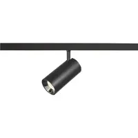SLV 48V LED Schienensystem Spot Numinos S in Schwarz-matt und Chrom 8,7W 1200lm 40°