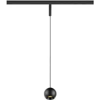SLV 1010462 LIGHT EYE 2.0, 48V Pendelleuchte, DALI, Pendellänge 200 cm, 3000K, 30°, schwarz