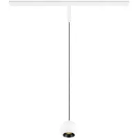 SLV 1010463 LIGHT EYE 2.0, 48V Pendelleuchte, DALI, Pendellänge 200 cm, 3000K, 30°, weiss / schwarz