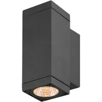 SLV 1010177 THEO PRO S, Wandaufbauleuchte, single, DALI, P1, rechteckig, 2700 K, 3 W, 24°, anthrazit