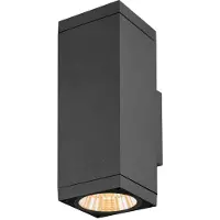 SLV 1010185 THEO PRO L Wandleuchte Single DALI P1 10W 2700K 24° Anthrazit IP65