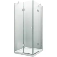 Glasdeals Duschkabine CORNO 90 x 90 x 195 cm