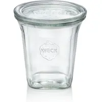 Weck WAS Germany - Quadroglas , 6-teilig, 545 ml, Glas