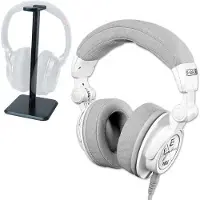 Ultrasone Kopfhörer Signature Pure Weiss mit Tischstativ