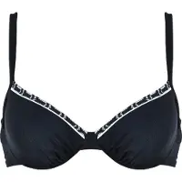 Naturana Badmode Gemoldefer Bikini BH Dames | Grösse: 38D | Farbe: Schwarz/Weiß