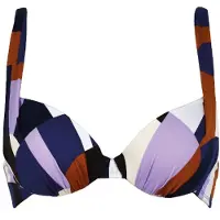 Naturana Badmode Gemoldefer Bikini BH Dames | Grösse: 42C | Farbe: Lila