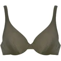 Naturana Badmode Gemoldefer Bikini BH Dames | Grösse: 46D | Farbe: Khaki