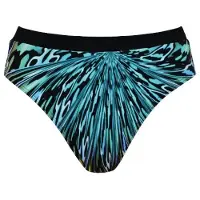 Naturana Badmode Bikini Slip Dames | Grösse: 38 | Farbe: Schwarz/Mehrfarbig