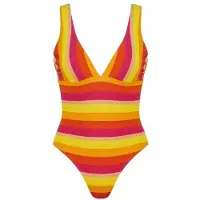 Naturana Badmode Badeanzüge Dames | Grösse: 44A | Farbe: Rot