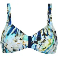 Naturana Badmode Unwattierter Bikini BH Dames | Grösse: 38B | Farbe: Blau