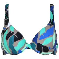 Naturana Badmode Gemoldefer Bikini BH Dames | Grösse: 38D | Farbe: Schwarz/Khaki