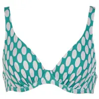 Naturana Badmode Unwattierter Bikini BH Dames | Grösse: 42E | Farbe: Grün