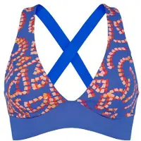 Naturana Badmode Gemoldefer Bikini BH Dames | Grösse: 38 | Farbe: Blau