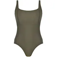 Naturana Badmode Prothesen-Badeanzug Dames | Grösse: 38D | Farbe: Khaki
