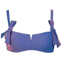 Naturana Badmode Gemoldefer Bikini BH Dames | Grösse: 42 | Farbe: Blau/Pink