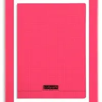 Calligraphe 10x PIQ.8000 PP rot 24x32 96P Q.kariert 90G- Rot 18383C